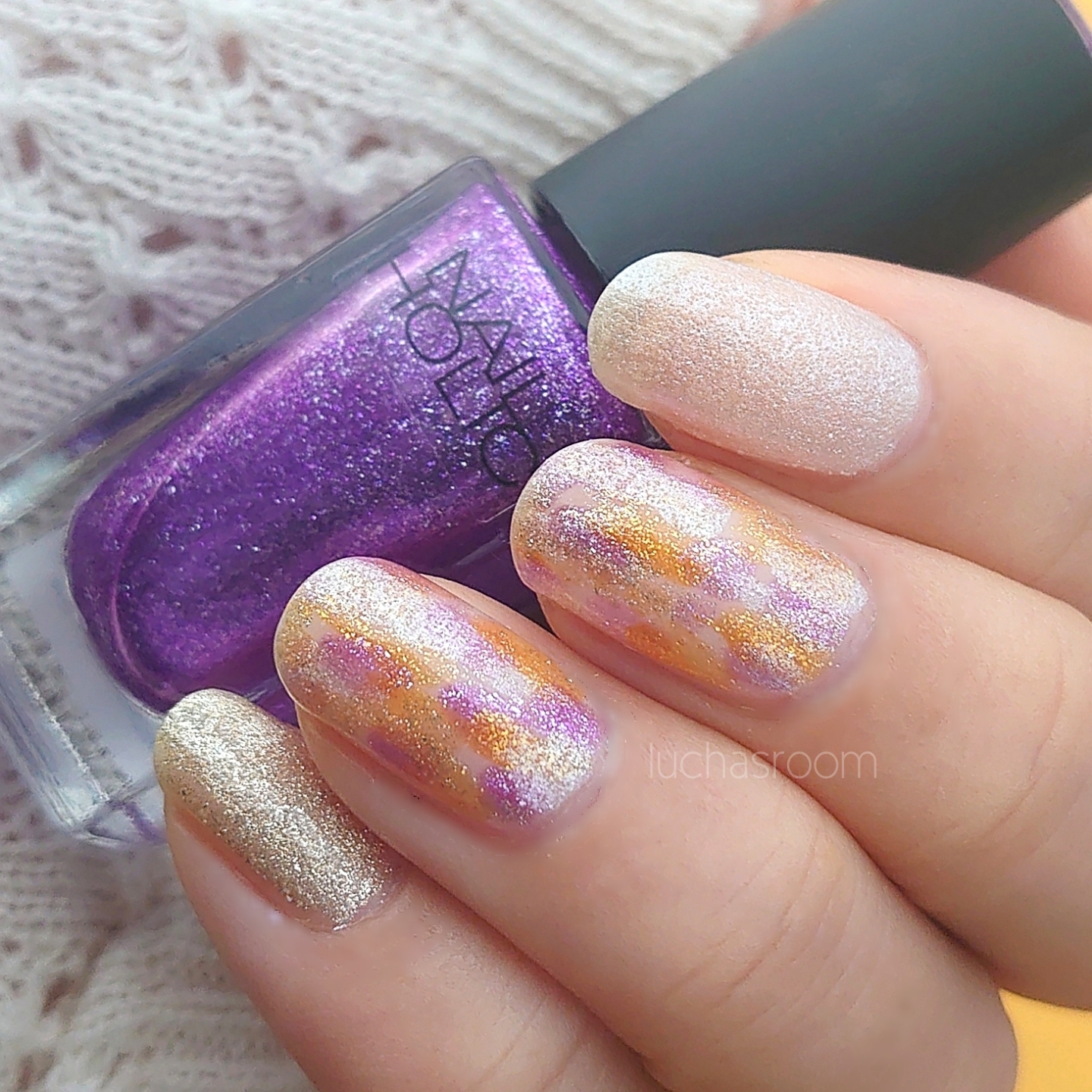 ネイルホリックでパンジー風ネイル Cosmebi コスメビ コスメ 美容のクチコミ ランキング